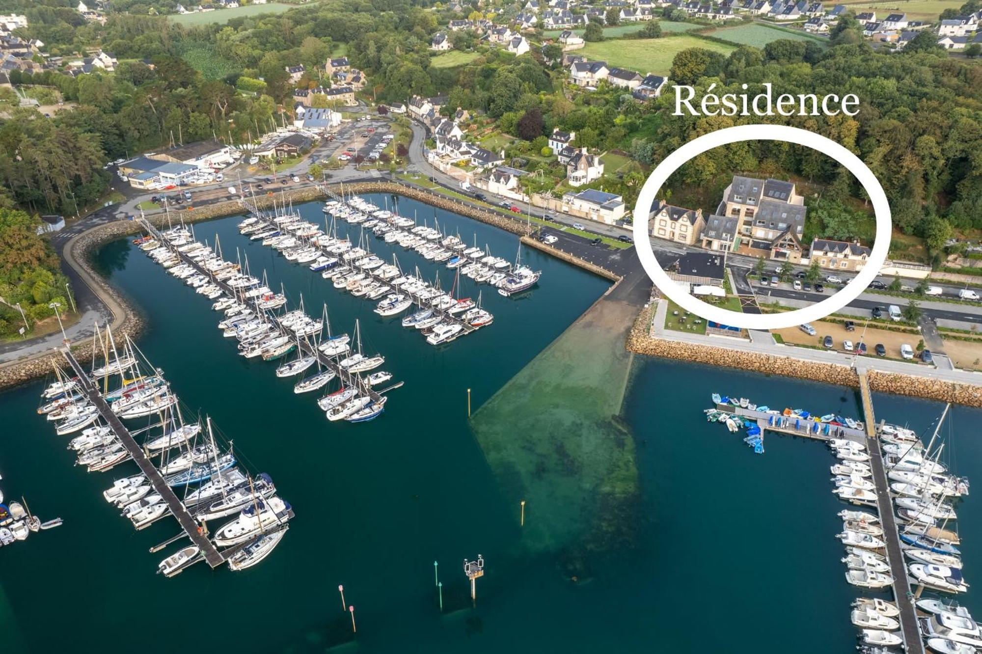 Gite De La Mer Sur Le Port De Plaisance De Lezardrieux Bretagne Zewnętrze zdjęcie